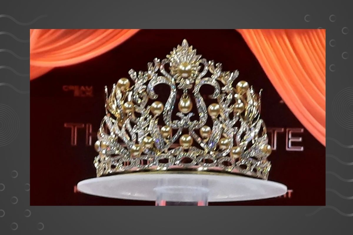 The new crown for Miss Universe Philippines 2022. Photo Courtesy of Armin P. Adina I SAGISAG PH
