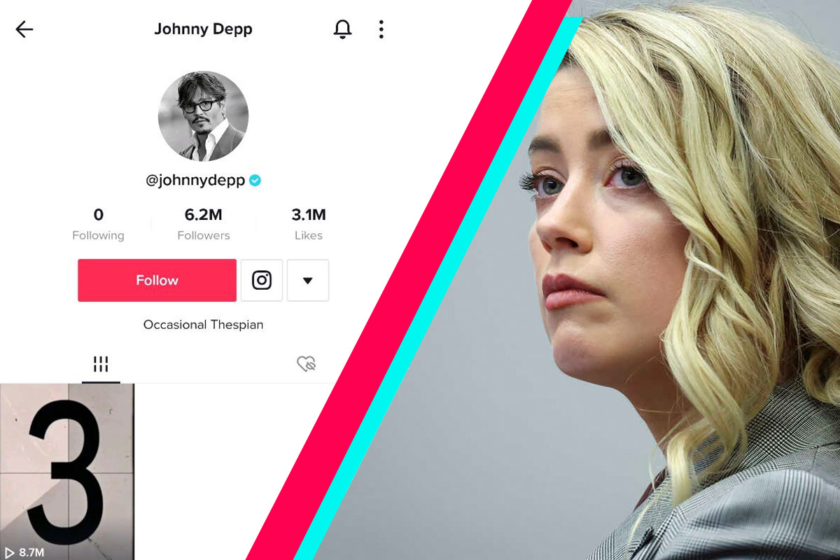 Johnny Depp joins TikTok, dedicates first video to supporters; Amber Heard reacts. | SAGISAG PH