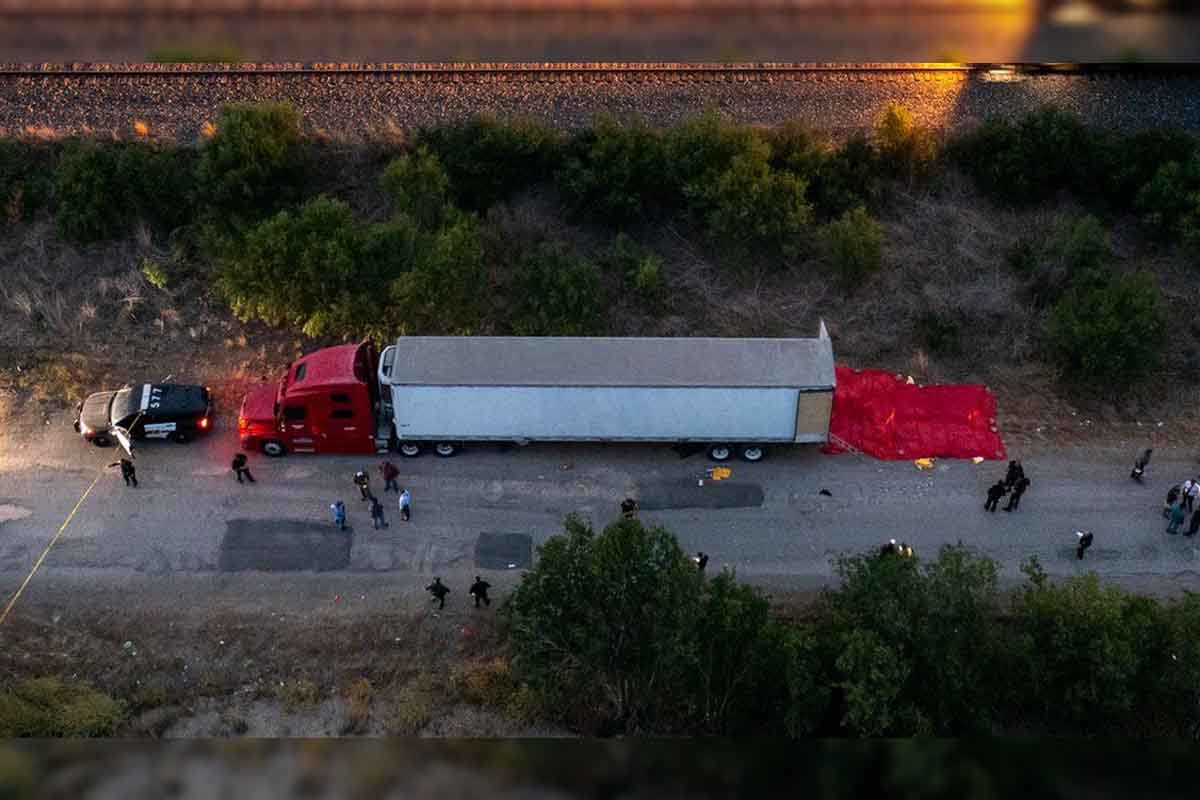 46 migrants found dead inside truck in Texas. Getty Images via BBC. | SAGISAG PH